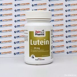 Lutein 20 mg ZeinPhama Лютеин 20 мг, 60 капсул, Германия