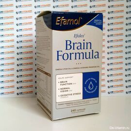 Efamol brain Эфамол брейн, капсулы, 240 шт, улучшение работы мозга, Великобритания