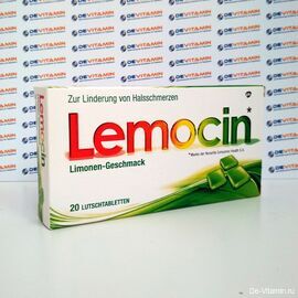 Lemocin Лемосин леденцы от боли в горле , 20 шт, Германия