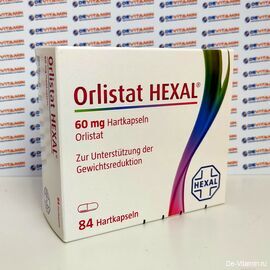 Orlistat HEXAL 60 mg Орлистат Гексал для похудения 60 мг, 84 шт, Германия