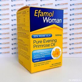 Efamol Woman pure evening primrose oil Эфамол Вуман, 500 мг 90 капсул, Великобритания