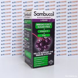 Sambucol Immuno Sugar free Самбукол Иммуно Форте без сахара, 120 мл, Великобритания