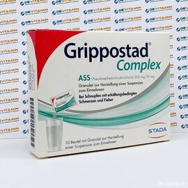 Grippostad Complex Гриппостад при простуде 500 mg/30 mg, 10 шт, Германия