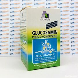 Avitale glucosamin 750 mg + Chondroitin 100 mg (витаминный комплекс для суставов,связок и хрящей), 90 таб, Германия