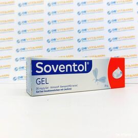 Soventol gel Гель Совентол после укусов насекомых, 20 мл, Германия