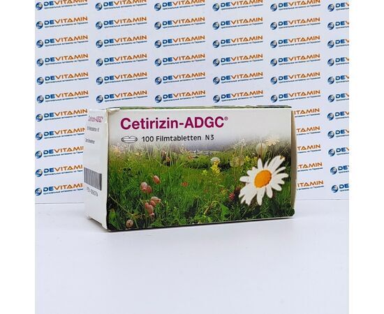 Cetirizin-ADGC Цетиризин от аллергии, 100 шт, Германия